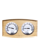 УЦЕНКА Термометр-гигрометр для бани, деревянный - Фото 1