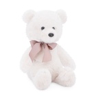 Мягкая игрушка «Медвежонок Тёпа с розовым бантом», белый, 33 см 10987021