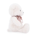 Мягкая игрушка «Медвежонок Тёпа с розовым бантом», белый, 33 см 10987021