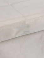 УЦЕНКА Пуф с ящиком 38х38х38 см, прострочка, велюр 3 бежевый, нагрузка 120 кг - Фото 4