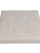 УЦЕНКА Пуф с ящиком 38х38х38 см, прострочка, велюр 3 бежевый, нагрузка 120 кг - Фото 6