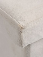 УЦЕНКА Пуф с ящиком 38х38х38 см, прострочка, велюр 3 бежевый, нагрузка 120 кг - Фото 7