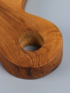 УЦЕНКА Доска разделочная, 40×15×2 см, тиковое дерево - Фото 4