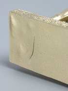 УЦЕНКА Фигура полистоун «Лошадь золотистая с серебристой гривой, узорное седло», 15×4.8×11.5 см - Фото 5