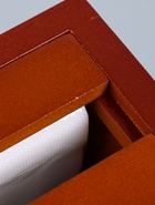 УЦЕНКА Фотоархив на 96 фото 10×15 см с рамкой для фото 10×15 см «Наше время», красное дерево, 20×15×12 см - Фото 6