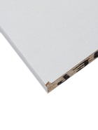 УЦЕНКА Шкаф четырехстворчатый с зеркалом Мечта, 1600х510х2108, Белый/Крафт золотой - Фото 13