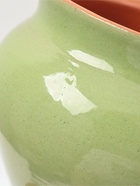 УЦЕНКА Набор "Вятская керамика №2" 6×0.5 + ухват + полка, салатовый - Фото 3