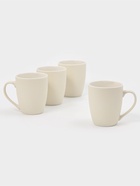 Кружки «Линии», набор 4 шт., 386 мл, 12×9×10 см, фарфор, молочные - Фото 3