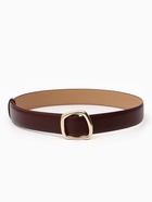 Ремень женский, затяжка, без винта, 4×110 см, пряжка золотистая, коричневый - фото 809539688