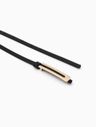 Ремень женский, 0.8×110 см, гвоздик, золотистая пряжка, чёрный - фото 809539711