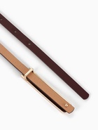 Ремень женский, 0.8×110 см, гвоздик, золотистая пряжка, коричневый - Фото 7