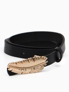 Ремень женский «Перо», гвоздик, 2×110 см, без винта, чёрный - фото 809539728