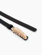 Ремень женский «Перо», гвоздик, 2×110 см, без винта, чёрный - Фото 6