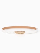 Ремень женский «Перо», гвоздик, 2×110 см, без винта, белый - Фото 4