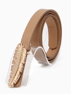 Ремень женский «Перо», гвоздик, 2×110 см, без винта, бежевый - Фото 2