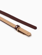 Ремень женский «Перо», гвоздик, 2×110 см, без винта, коричневый - Фото 7