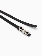 Ремень женский «Бант», серебристая пряжка, 1.5×110 см, гвоздик, чёрный - фото 809539750