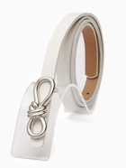 Ремень женский «Бант», серебристая пряжка, 1.5×110 см, гвоздик, белый  (артикул 10961998)  большой выбор товаров оптом и в розницу по низким ценам с доставкой