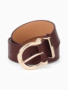 Ремень женский, 4×110 см, без винта, пряжка золотистая, 1 прокол, коричневый - фото 809539773