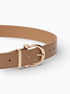 Ремень женский, 4×110 см, без винта, пряжка золотистая, 1 прокол, бежевый  (артикул 10962006)  большой выбор товаров оптом и в розницу по низким ценам с доставкой