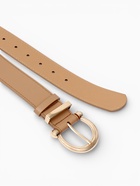 Ремень женский, 4×110 см, без винта, пряжка золотистая, 1 прокол, бежевый  (артикул 10962006)  большой выбор товаров оптом и в розницу по низким ценам с доставкой