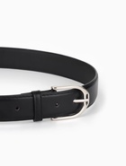 Ремень женский, 3.5×110 см, 1 прокол, серебристая пряжка, без винта, чёрный - фото 809539810