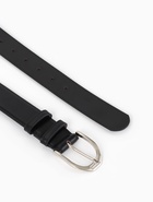 Ремень женский, 3.5×110 см, 1 прокол, серебристая пряжка, без винта, чёрный - фото 809539812