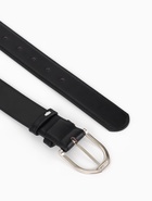 Ремень женский, 3.5×110 см, 1 прокол, серебристая пряжка, без винта, чёрный - фото 809539813