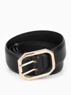 Ремень женский, 3.5×110 см, 2 прокола, без винта, золотистая пряжка, чёрный  (артикул 10962017)  большой выбор товаров оптом и в розницу по низким ценам с доставкой