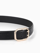 Ремень женский, 3.5×110 см, 2 прокола, без винта, золотистая пряжка, чёрный  (артикул 10962017)  большой выбор товаров оптом и в розницу по низким ценам с доставкой