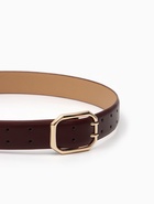 Ремень женский, 3.5×110 см, 2 прокола, без винта, золотистая пряжка, коричневый  (артикул 10962019)  большой выбор товаров оптом и в розницу по низким ценам с доставкой