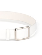 Ремень женский, 3.5×110 см, пряжка матовая, затяжка, белый  (артикул 10962022)  большой выбор товаров оптом и в розницу по низким ценам с доставкой