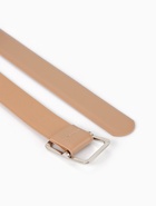 Ремень женский, 3.5×110 см, пряжка матовая, затяжка, бежевый - фото 809539873