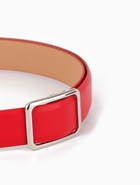 Ремень женский, 3.5×110 см, пряжка матовая, затяжка, красный  (артикул 10962024)  большой выбор товаров оптом и в розницу по низким ценам с доставкой