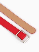 Ремень женский, 3.5×110 см, пряжка матовая, затяжка, красный  (артикул 10962024)  большой выбор товаров оптом и в розницу по низким ценам с доставкой