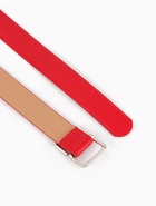 Ремень женский, 3.5×110 см, пряжка матовая, затяжка, красный  (артикул 10962024)  большой выбор товаров оптом и в розницу по низким ценам с доставкой