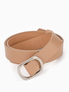 Ремень женский, затяжка, 2.5×110 см, без винта, серебристая пряжка, бежевый  (артикул 10962027)  большой выбор товаров оптом и в розницу по низким ценам с доставкой