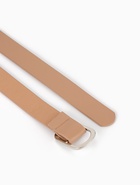Ремень женский, затяжка, 2.5×110 см, без винта, серебристая пряжка, бежевый  (артикул 10962027)  большой выбор товаров оптом и в розницу по низким ценам с доставкой