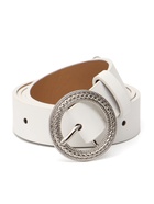 Ремень женский, 1 прокол, 3.5×110 см, без винта, белый - фото 809539912