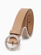 Ремень женский, 1 прокол, 3.5×110 см, без винта, бежевый - фото 809539923