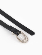 Ремень женский, без винта, 1.5×110 см, 1 прокол, пряжка серебро, чёрный - Фото 7