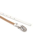 Ремень женский, без винта, 1.5×110 см, 1 прокол, пряжка серебро, белый - Фото 7