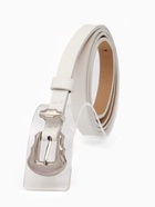 Ремень женский, 1.5×110 см, без винта, 1 прокол, белый  (артикул 10962039)  большой выбор товаров оптом и в розницу по низким ценам с доставкой
