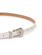 Ремень женский, 1.5×110 см, без винта, 1 прокол, белый  (артикул 10962039)  большой выбор товаров оптом и в розницу по низким ценам с доставкой