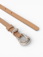 Ремень женский, 1.5×110 см, без винта, 1 прокол, бежевый - фото 809539969