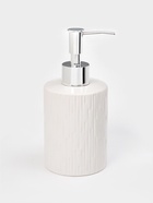 Набор для ванной Rain, 2 предмета, дозатор для мыла, стакан, белый - Фото 2