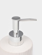 Набор для ванной Rain, 2 предмета, дозатор для мыла, стакан, белый - Фото 3