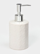 Набор для ванной «Плетение», 2 предмета, дозатор для мыла, стакан, белый  (артикул 10938491)  большой выбор товаров оптом и в розницу по низким ценам с доставкой