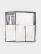 Набор для ванной «Альба», 4 предмета, дозатор, 2 стакана, мыльница, белый  (артикул 10963806)  большой выбор товаров оптом и в розницу по низким ценам с доставкой