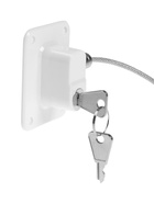 Замок блокиратор на окно ТУНДРА, самоклеющийся, с тросом 18 см - Фото 2